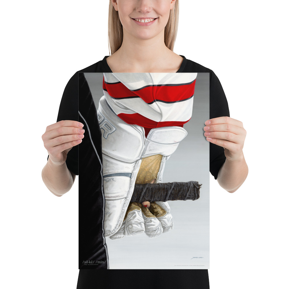 HKY GRL: Silky Mitts with slang Poster - Image 2