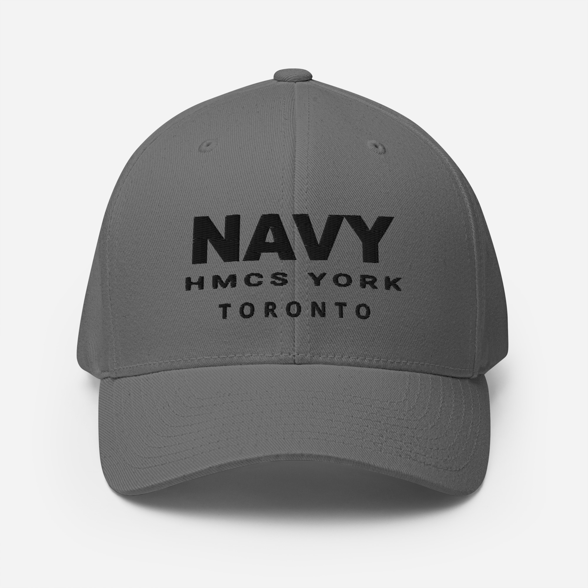 NAVY HMCS Structured Twill Cap (Black Thread)