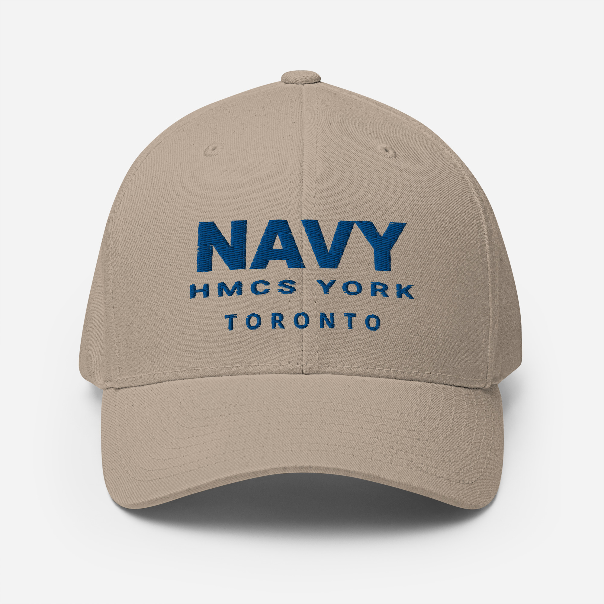 NAVY HMCS YORK Structured Twill Cap (Blue Thread)