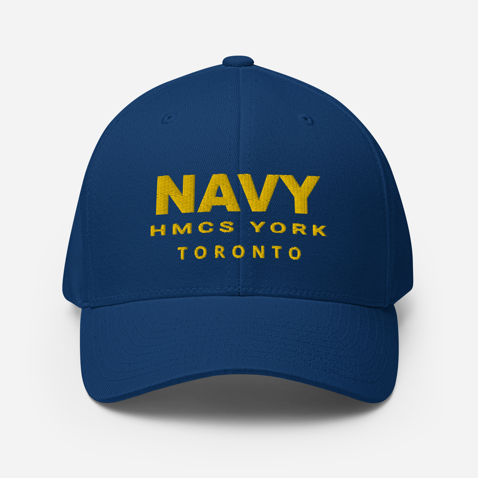 NAVY HMCS YORK Structured Twill Cap (Gold Thread)