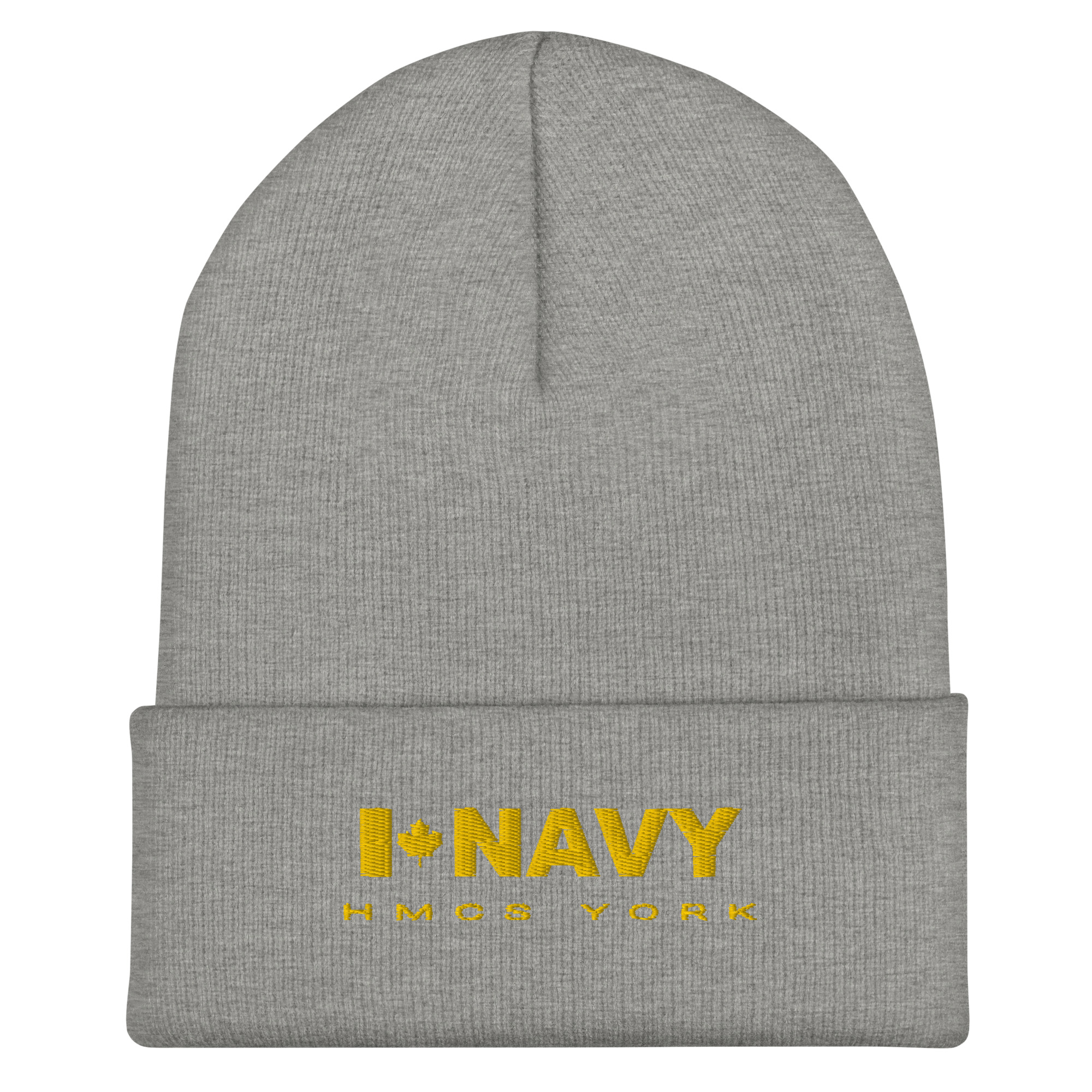 CDN NAVY HMCS YORK Cuffed Beanie (Gold Thread) - Image 7