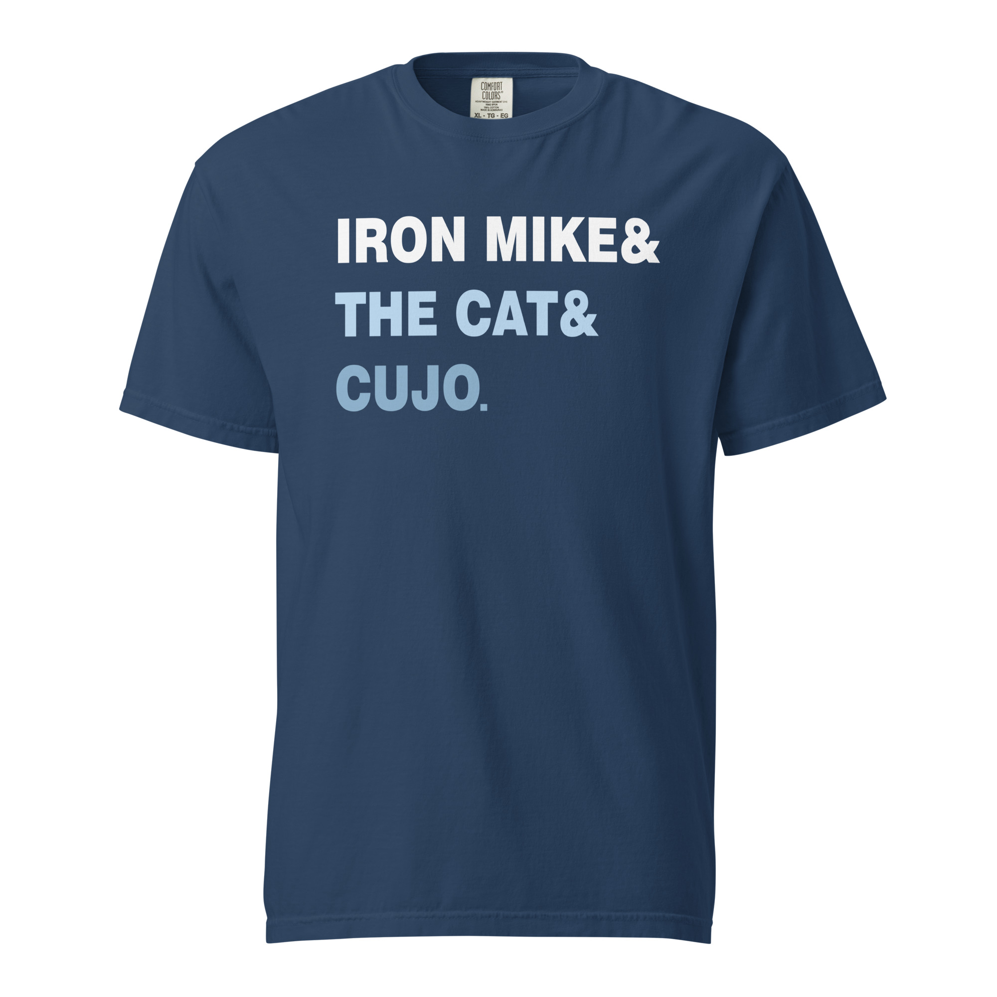 IRON MIKE&THE CAT&CUJO Unisex garment-dyed heavyweight t-shirt