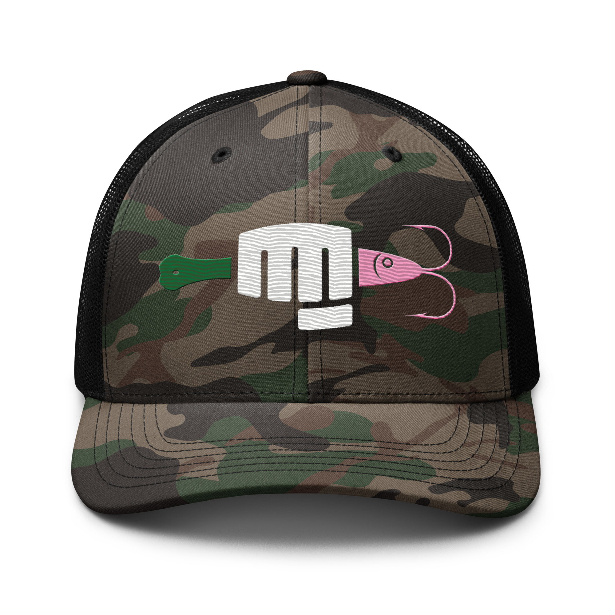 FIST PUNCH & JIGGER: REPUBLIC (Stylized) Camouflage trucker hat