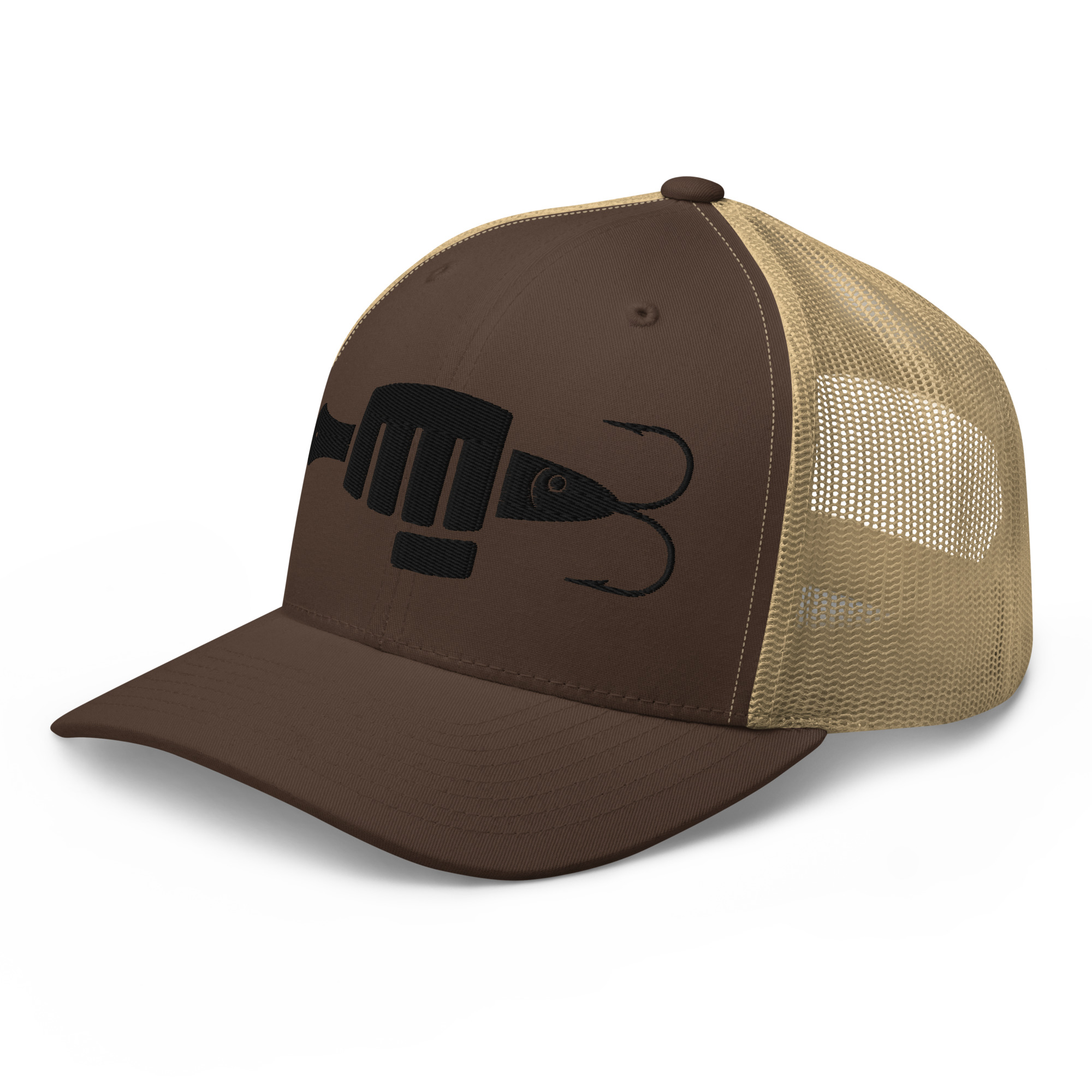 FIST PUNCH & JIGGER (Stylized Black) Trucker Cap - Image 28
