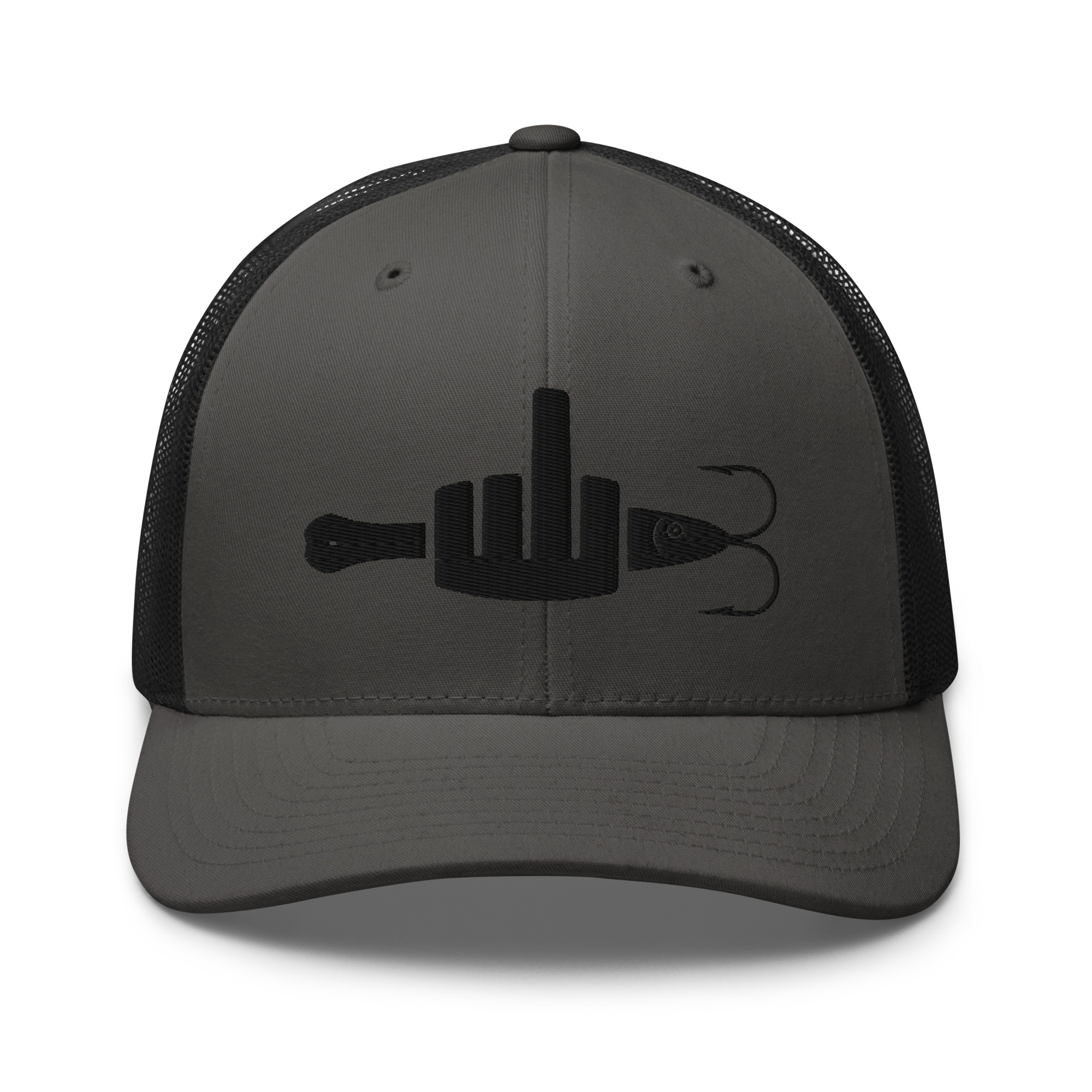 FINGER & JIGGER (Stylized Black) Trucker Cap - Image 14