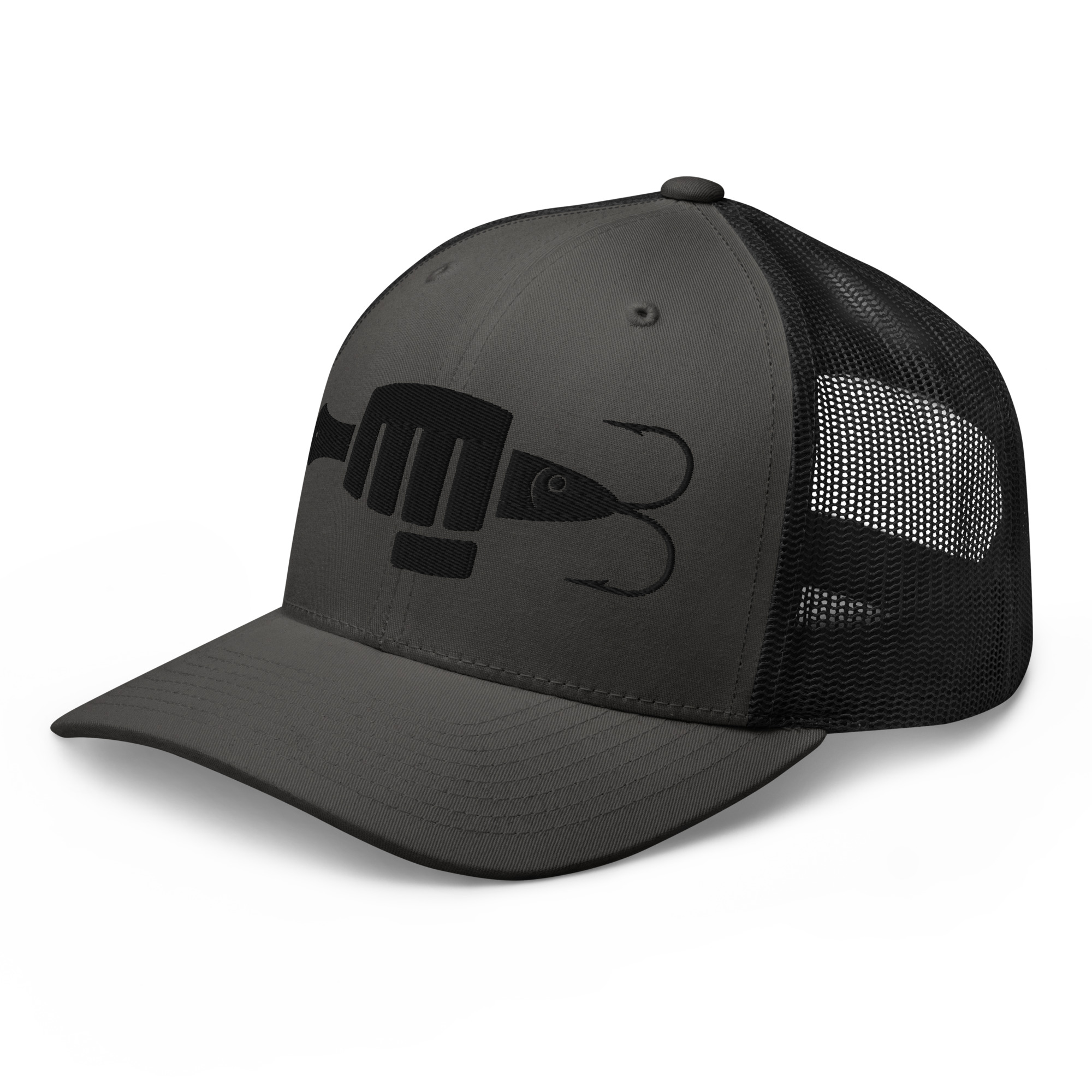 FIST PUNCH & JIGGER (Stylized Black) Trucker Cap - Image 16