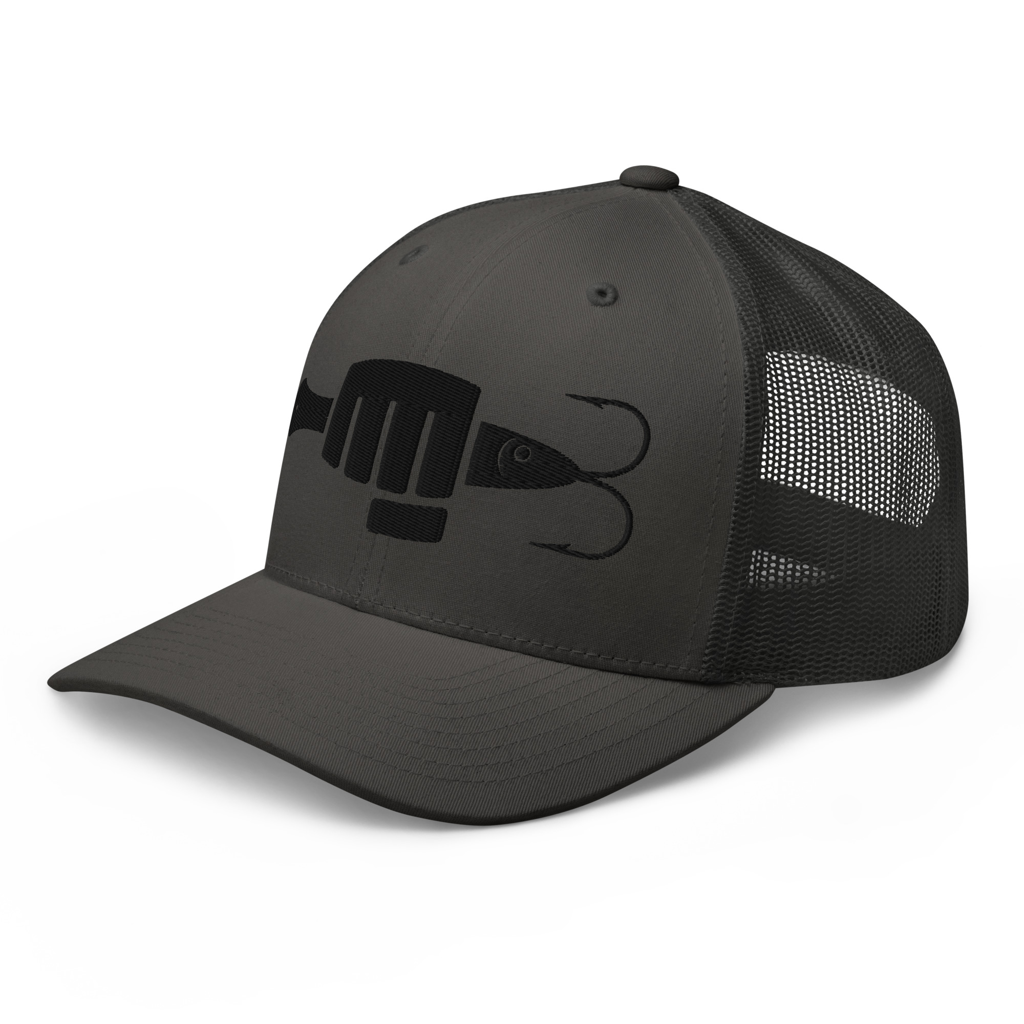 FIST PUNCH & JIGGER (Stylized Black) Trucker Cap - Image 19