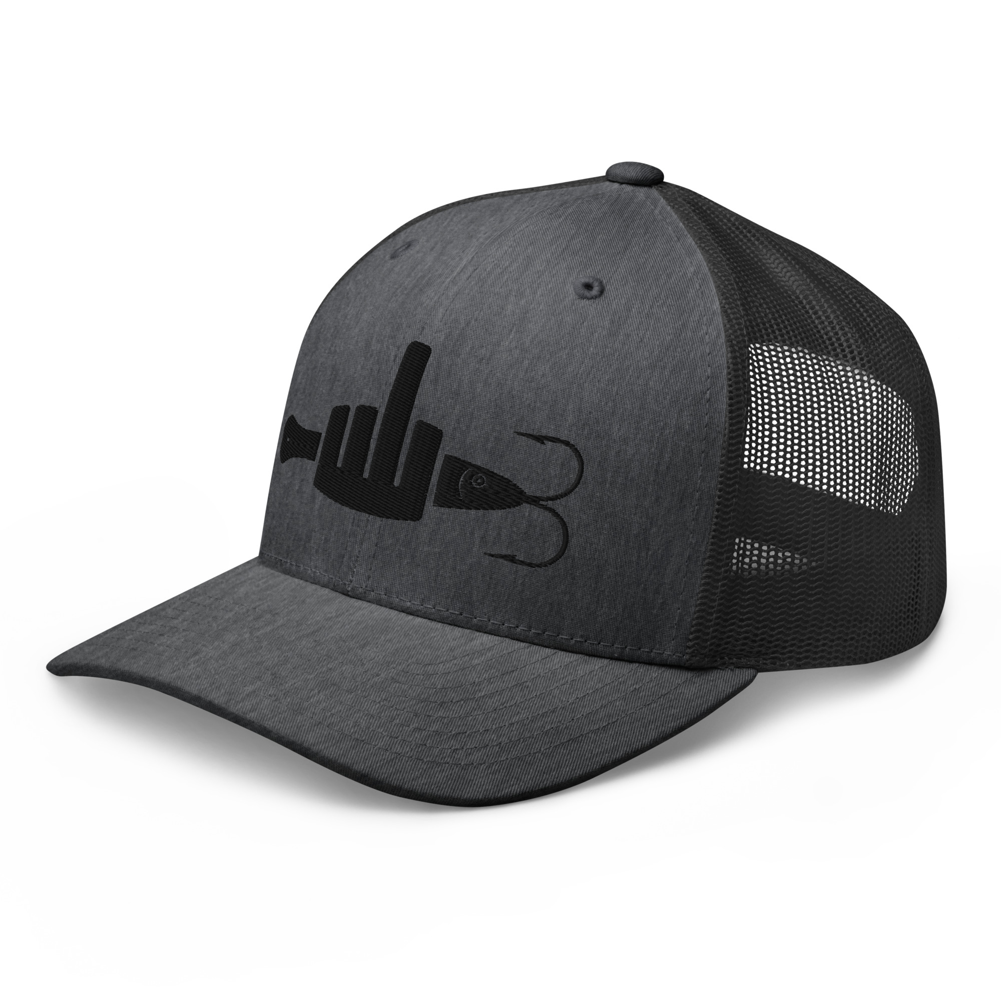 FINGER & JIGGER (Stylized Black) Trucker Cap - Image 31