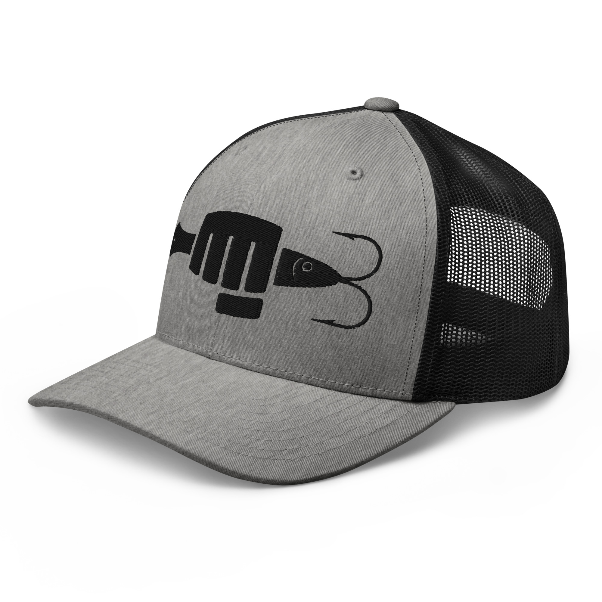FIST PUNCH & JIGGER (Stylized Black) Trucker Cap - Image 42