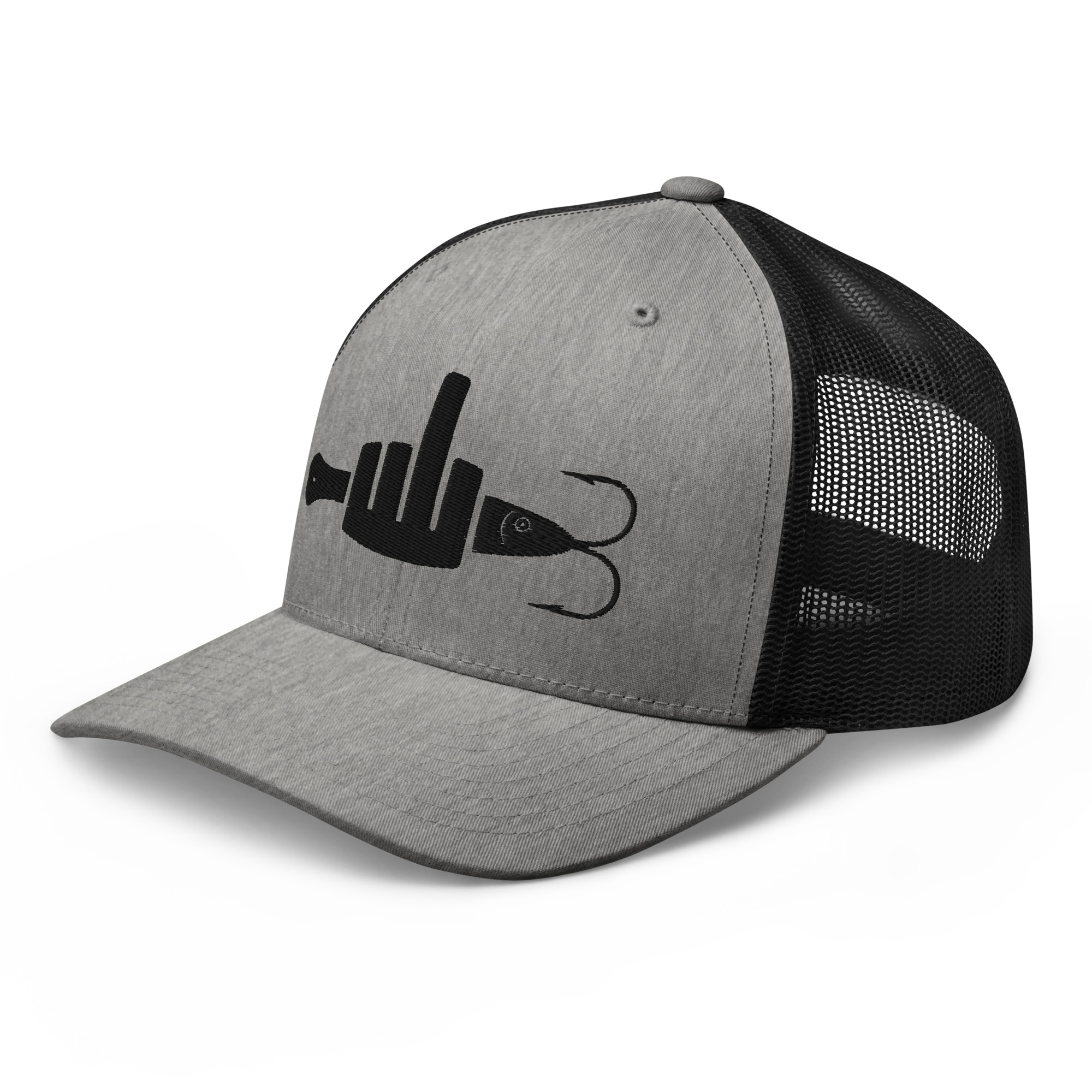 FINGER & JIGGER (Stylized Black) Trucker Cap - Image 42