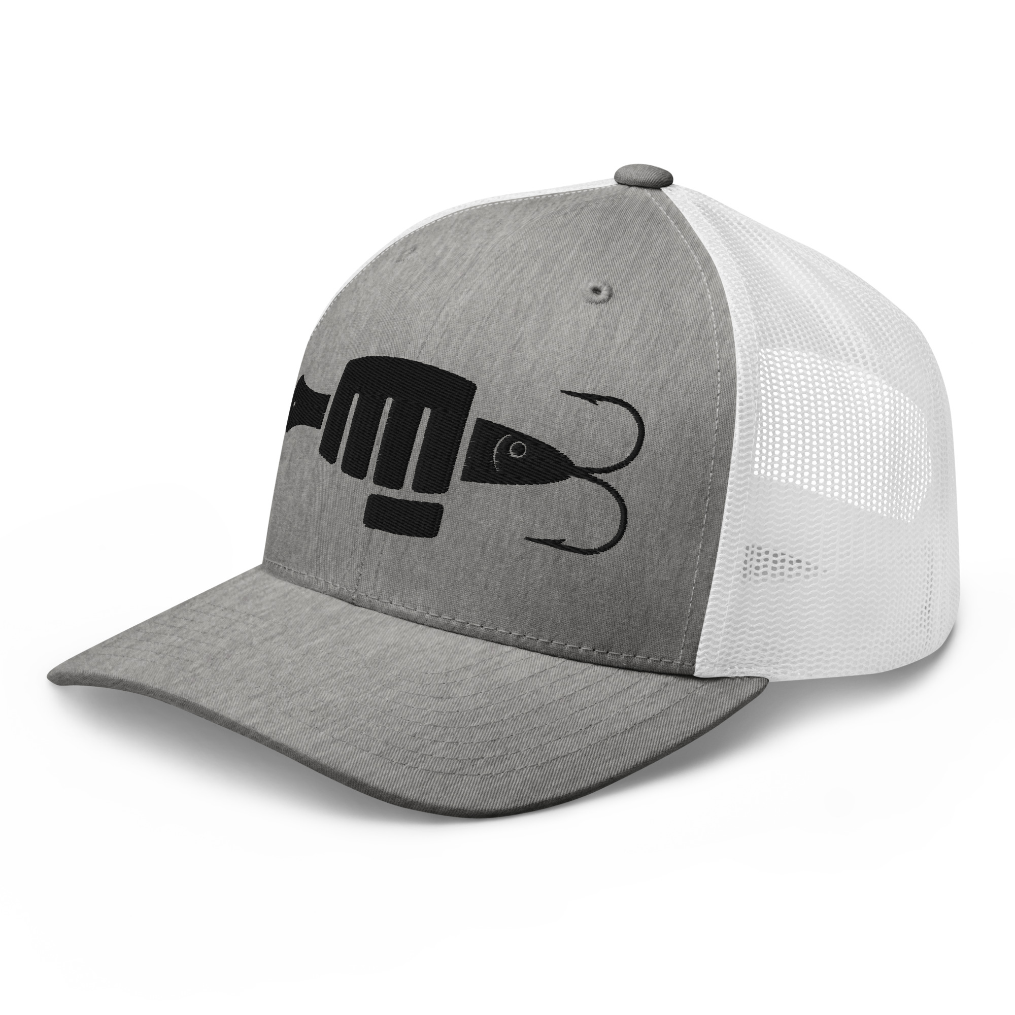 FIST PUNCH & JIGGER (Stylized Black) Trucker Cap - Image 45