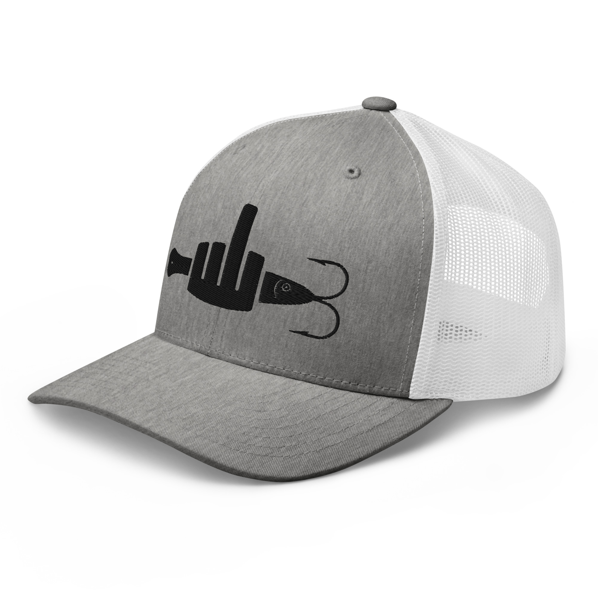 FINGER & JIGGER (Stylized Black) Trucker Cap - Image 45