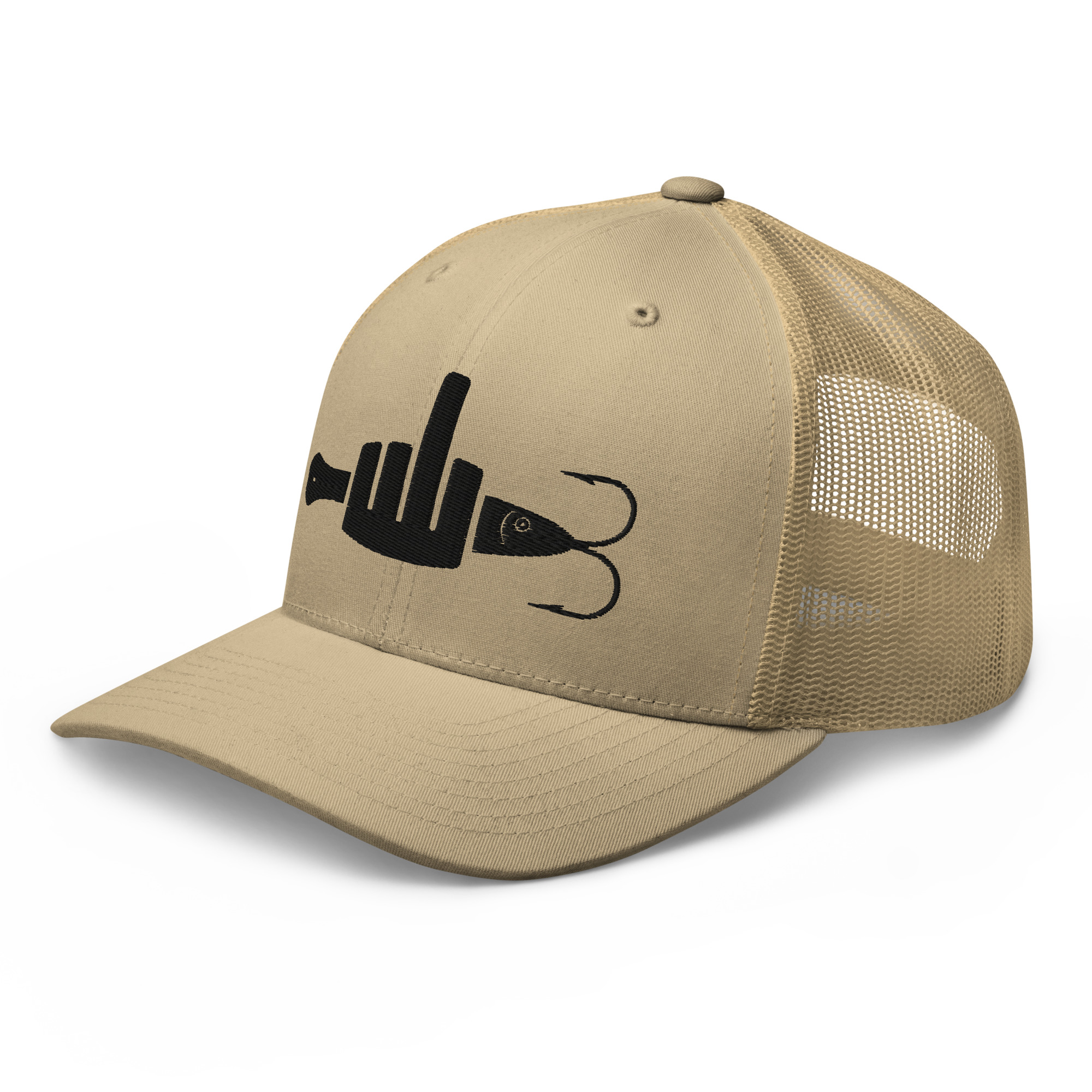FINGER & JIGGER (Stylized Black) Trucker Cap - Image 51
