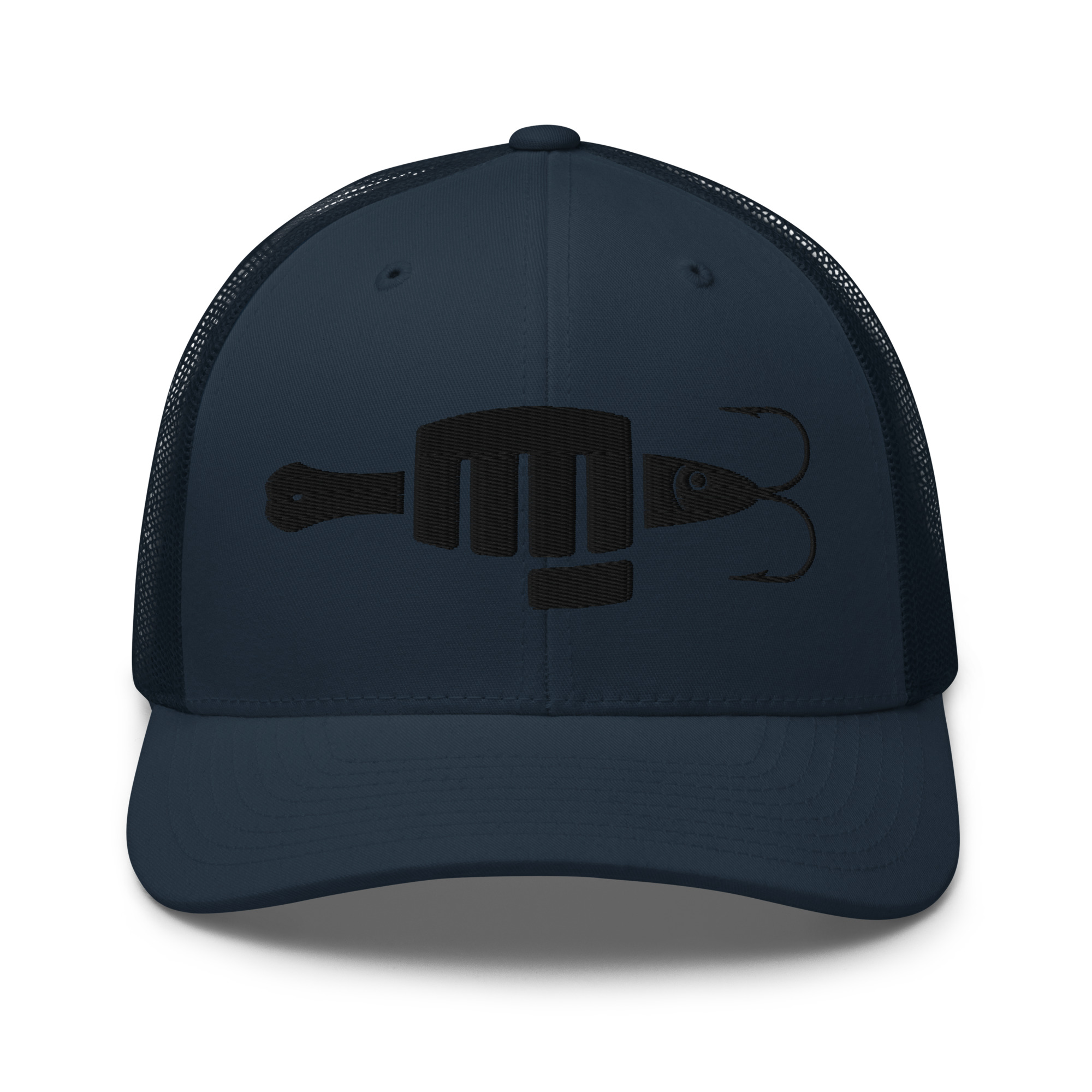 FIST PUNCH & JIGGER (Stylized Black) Trucker Cap - Image 8