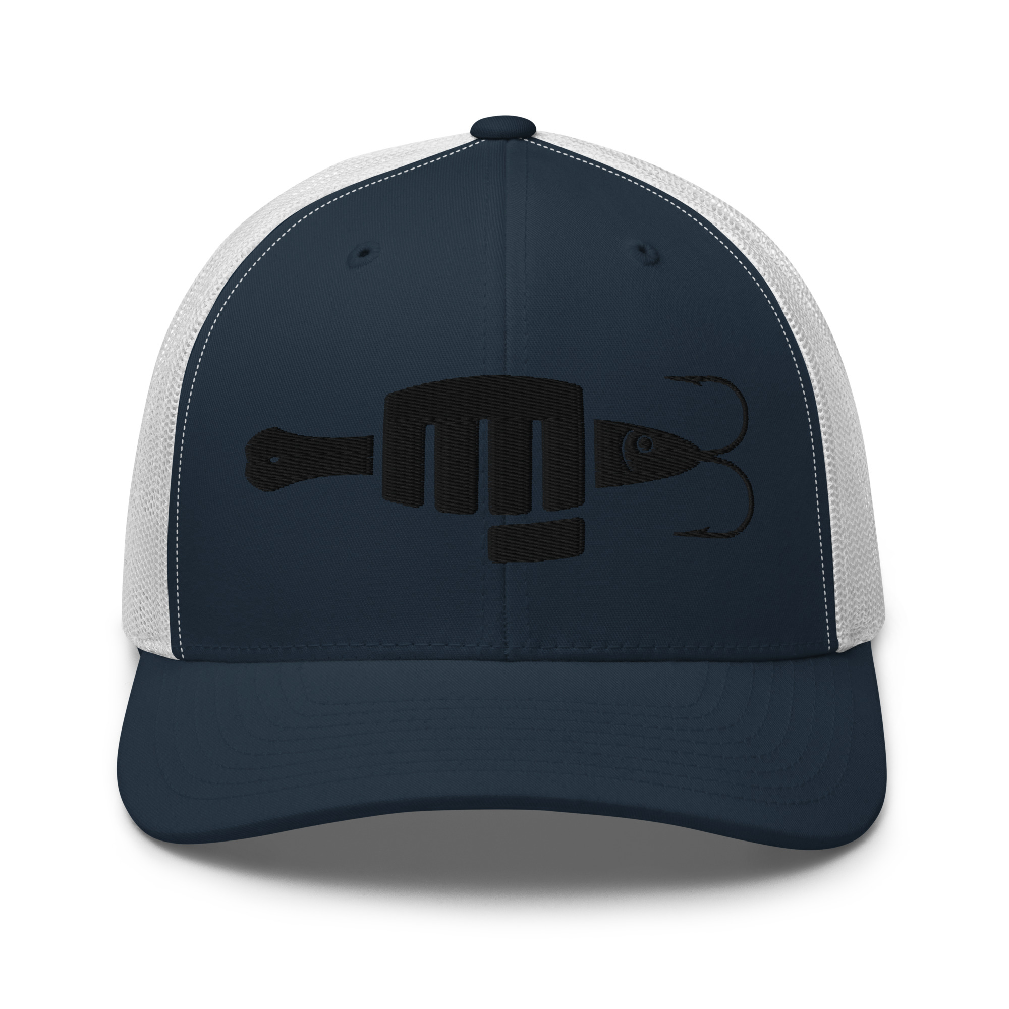 FIST PUNCH & JIGGER (Stylized Black) Trucker Cap - Image 11