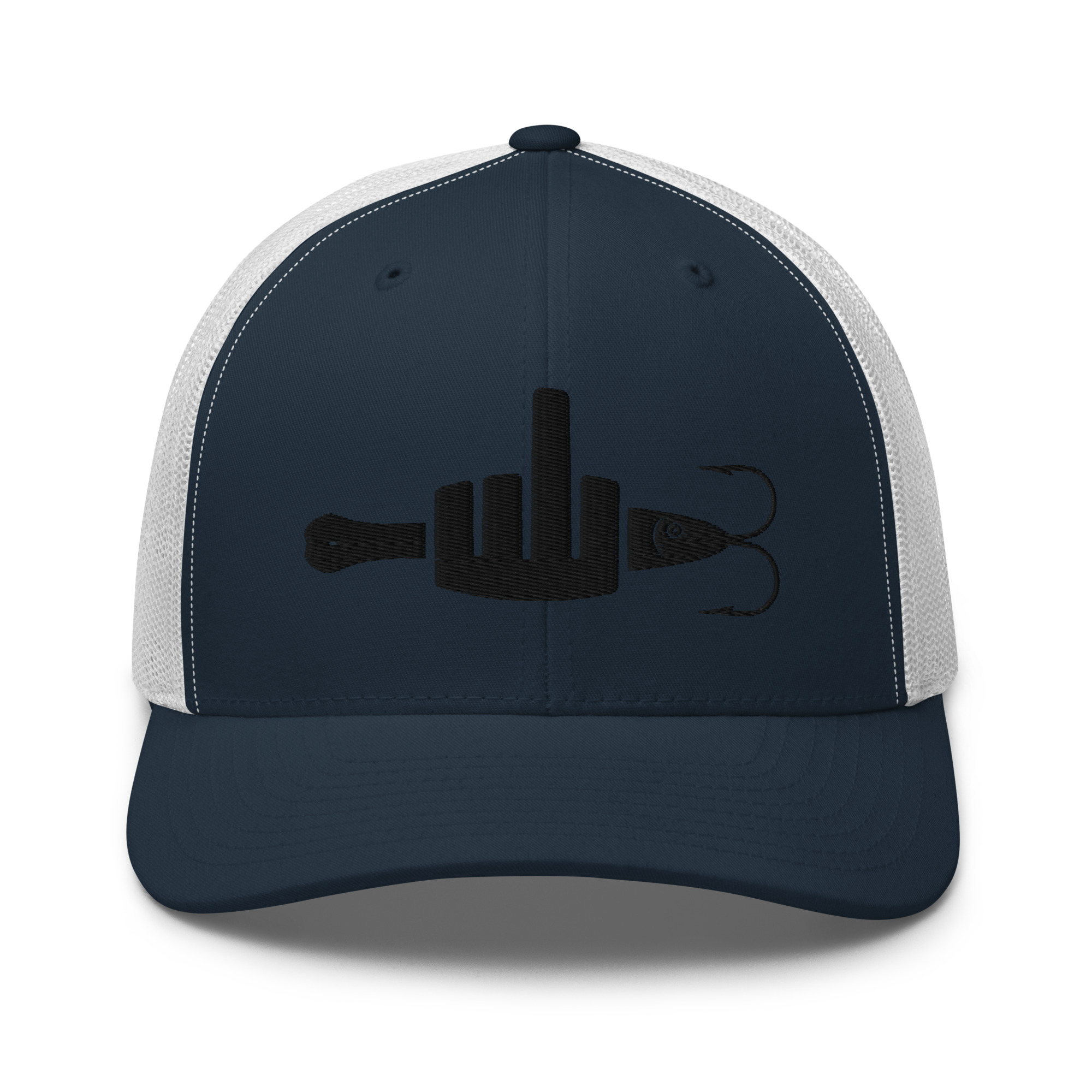 FINGER & JIGGER (Stylized Black) Trucker Cap - Image 11