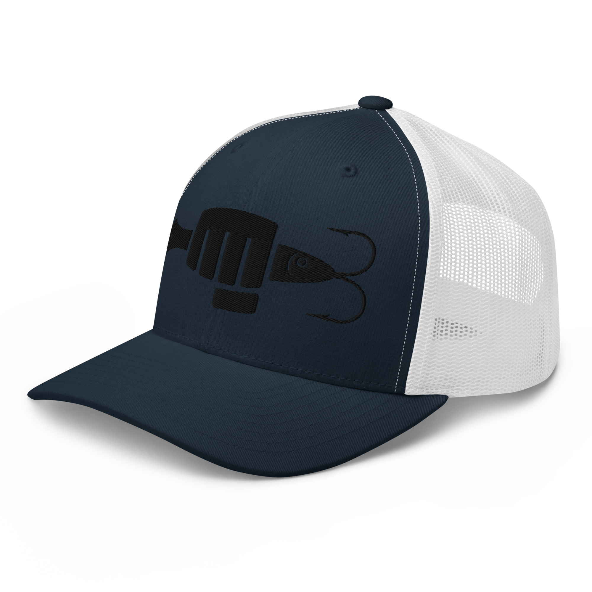 FIST PUNCH & JIGGER (Stylized Black) Trucker Cap - Image 13