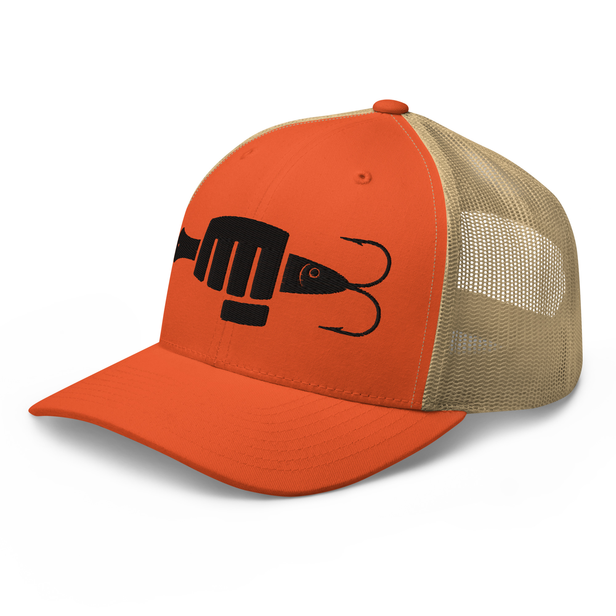 FIST PUNCH & JIGGER (Stylized Black) Trucker Cap - Image 36