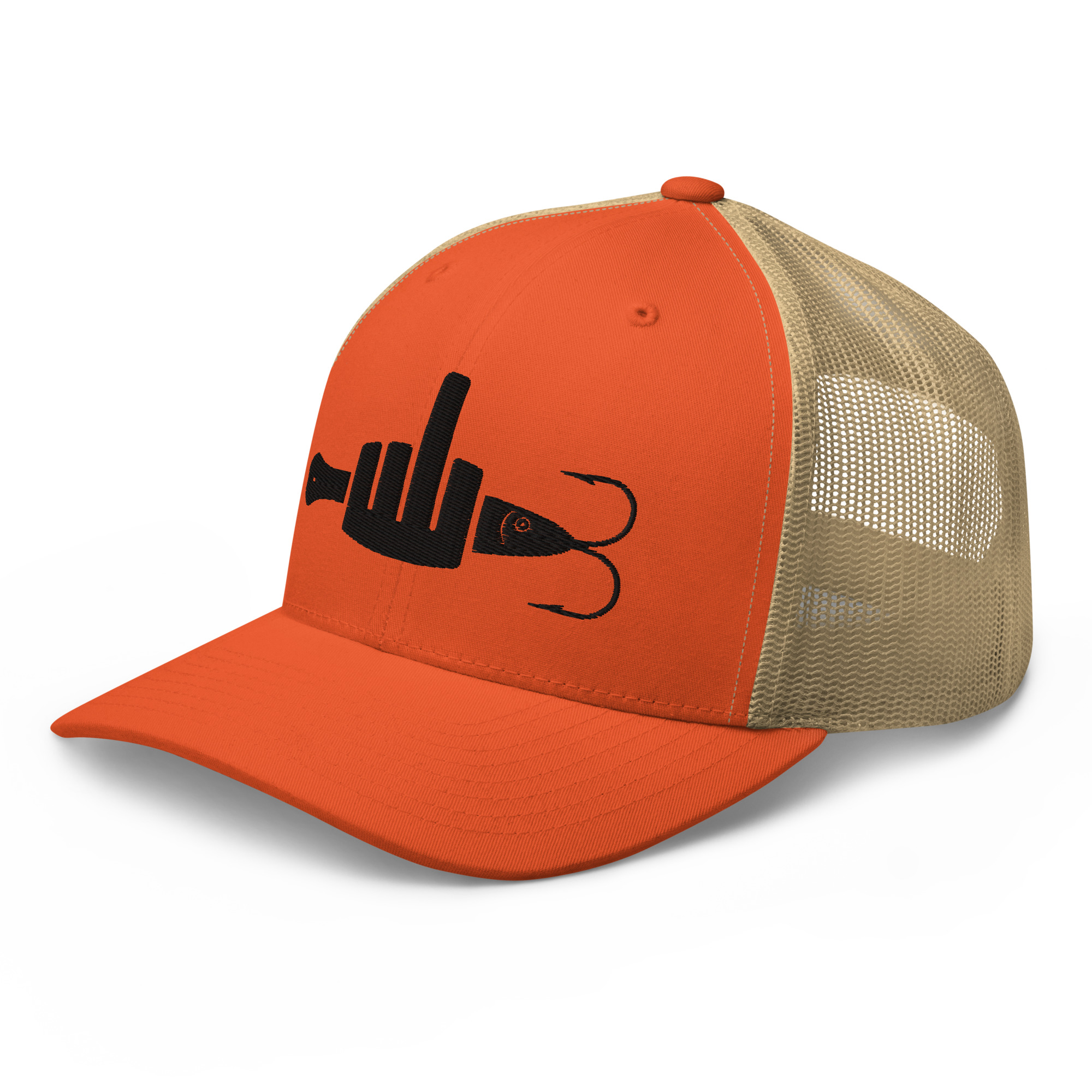 FINGER & JIGGER (Stylized Black) Trucker Cap - Image 37