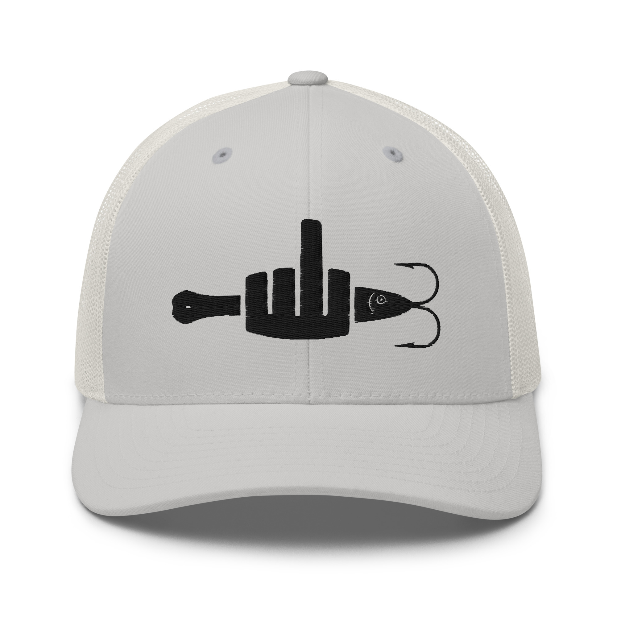 FINGER & JIGGER (Stylized Black) Trucker Cap - Image 46