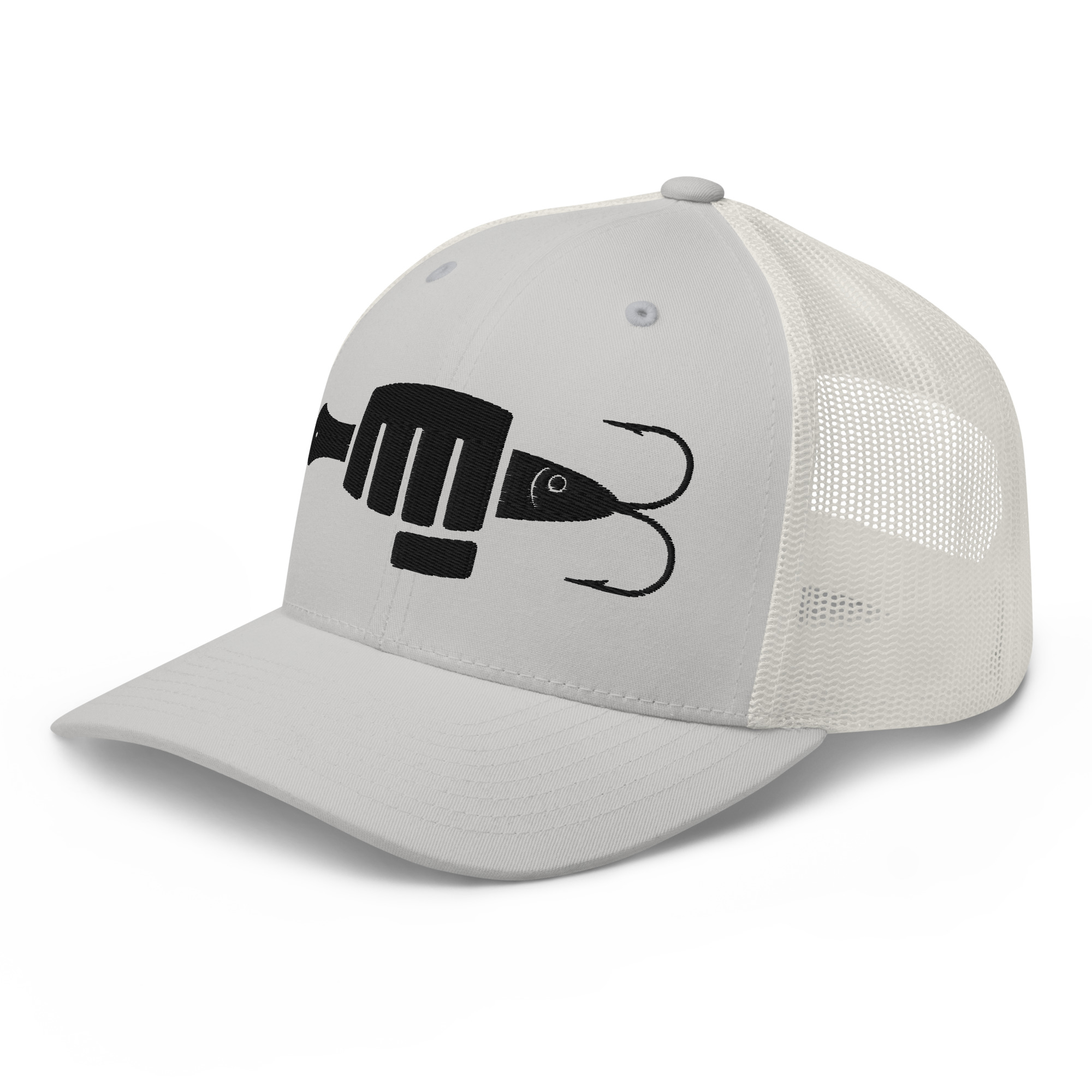 FIST PUNCH & JIGGER (Stylized Black) Trucker Cap - Image 48