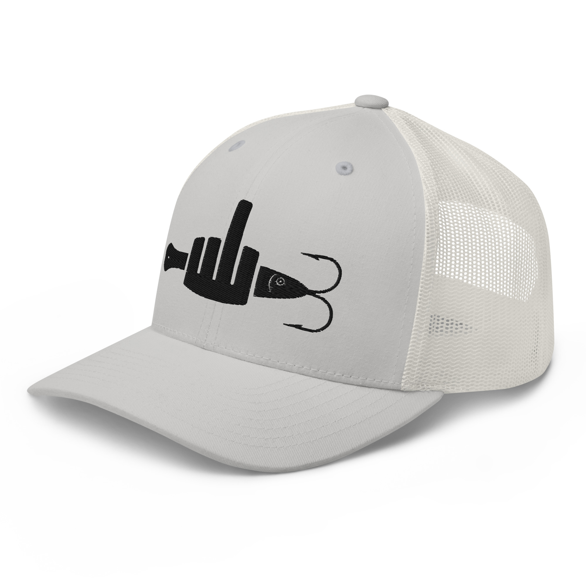 FINGER & JIGGER (Stylized Black) Trucker Cap - Image 48