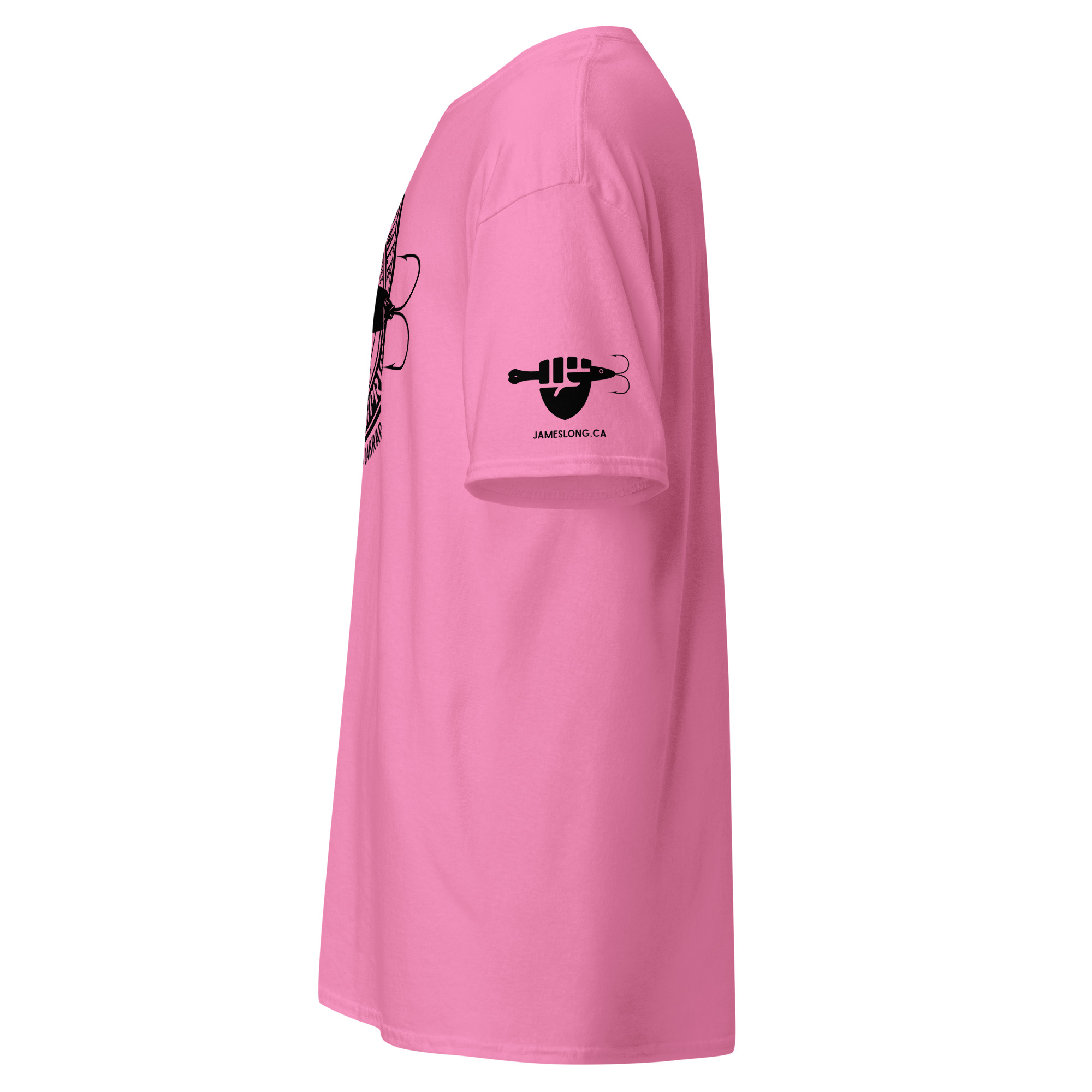 SUPPORT LOCAL FISHERIES: STRENGTH IN UNITY; FREE FISHERMEN FREE ENTERPRISE Newfoundland & Labrador (Black Logo) Unisex classic tee - Image 15