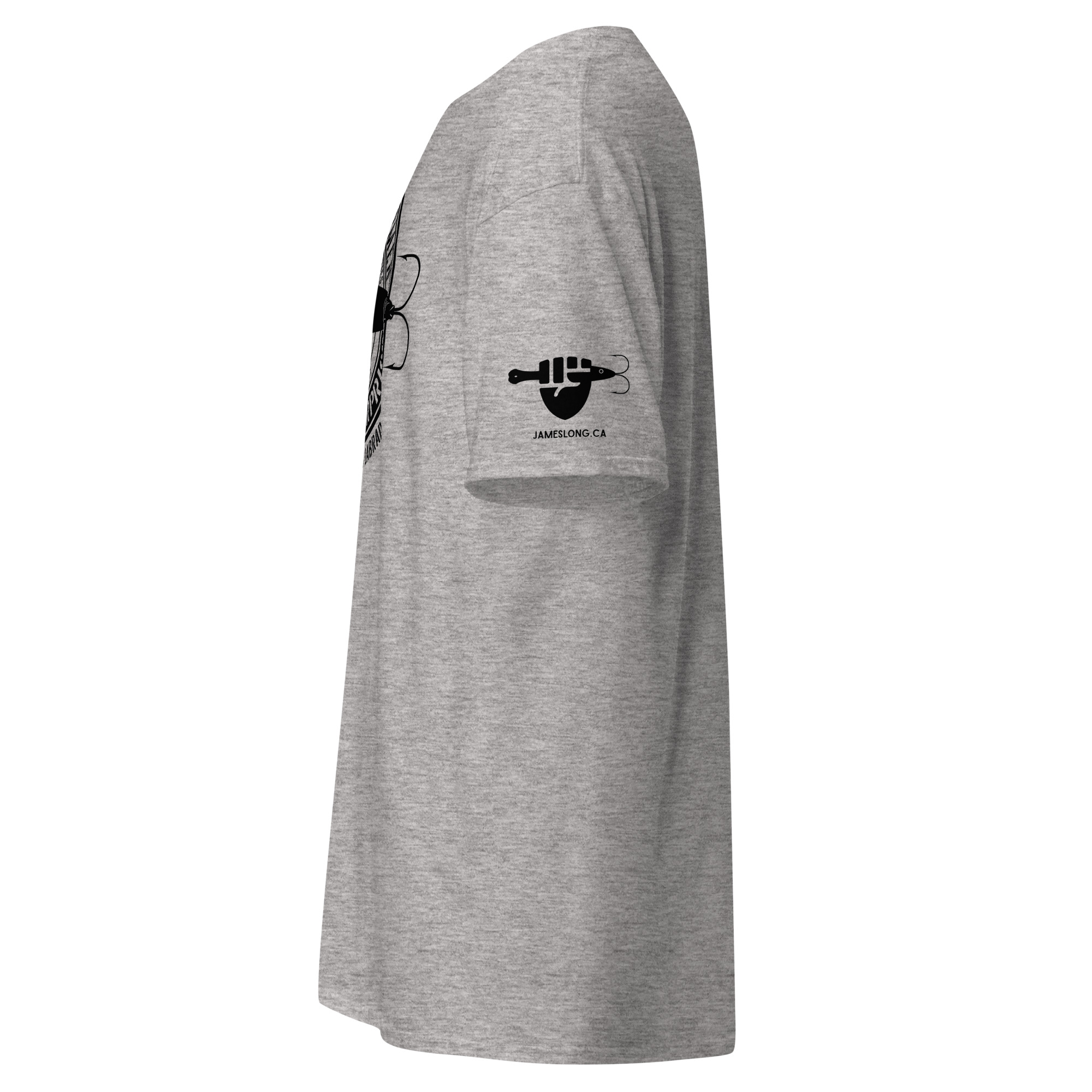 SUPPORT LOCAL FISHERIES: STRENGTH IN UNITY; FREE FISHERMEN FREE ENTERPRISE Newfoundland & Labrador (Black Logo) Unisex classic tee - Image 19